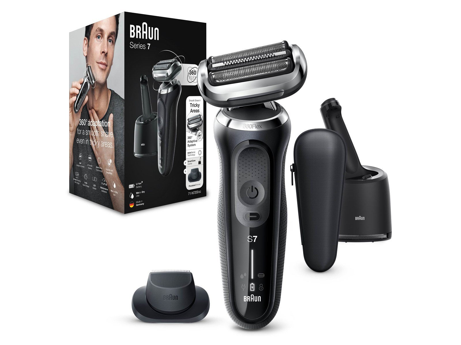 Braun Rasierapparate 71-N7200cc Black Braun Rasierapparate 71-N7200cc Black